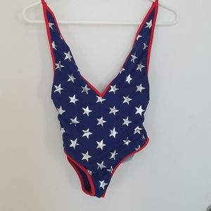Topshop star spangled bathing suit